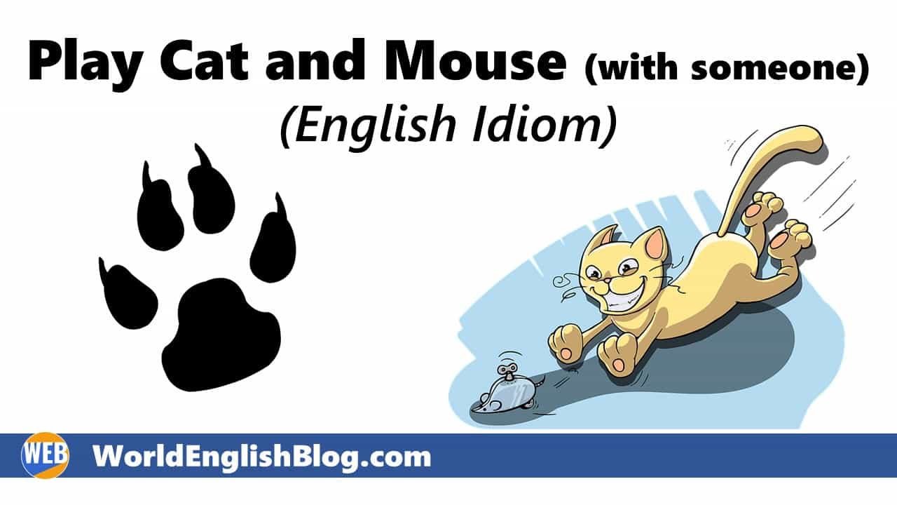 cat and mouse playing together clipart